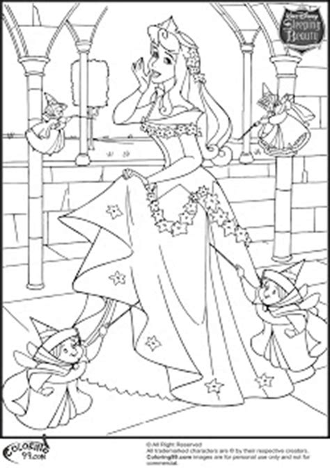 Aurora coloring page from sleeping beauty category. Disney Princess Aurora Coloring Pages | Team colors