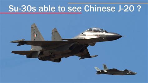 Iafs Sukhoi Su 30 Mkis Can Detect And Track Chinese Chengdu J 20
