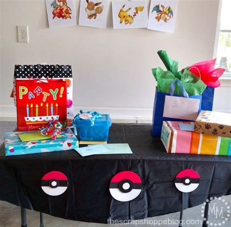Pokémon Birthday Party The Scrap Shoppe Pokemon Birthday Pokemon