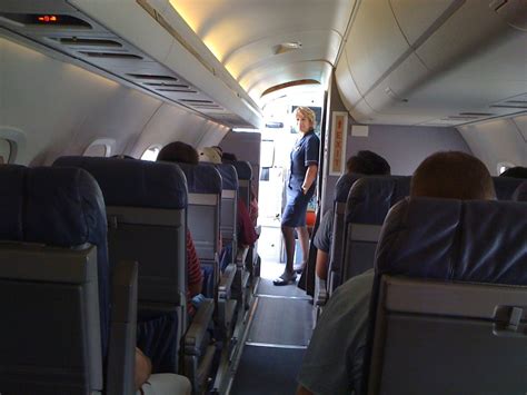 Continental Express Embraer Erj 145 Interior View Flickr