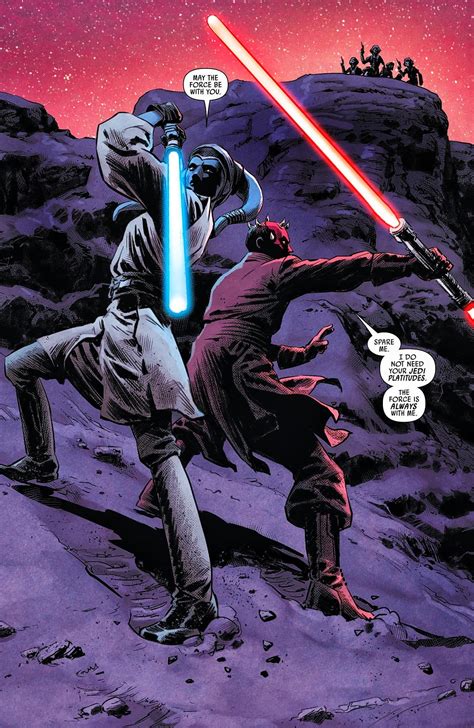 Darth Maul And Jedi Padawan Eldra Kaitis Are Forced To Ally Against