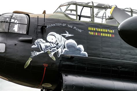 All About Aviation — Nose Art On An Avro Lacaster Heavy Bomber