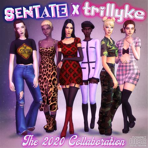 Sentate X Trillyke 2020 Sims 4 Sims Sims 4 Mods Clothes