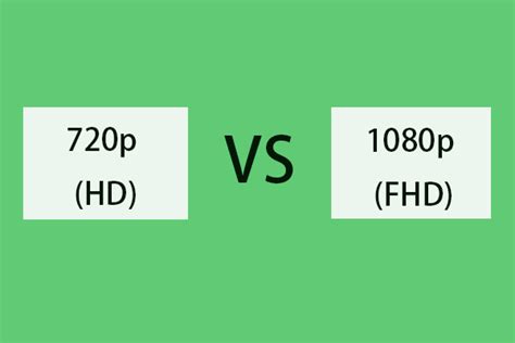 Quelle Est La Différence Entre 720p Et 1080p Web Epbe