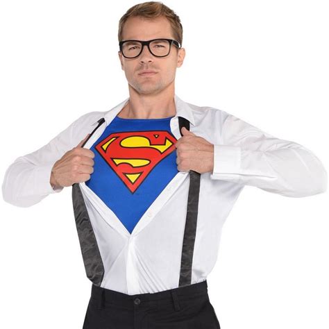 Adult Clark Kent Costume Accessory Kit Superman Party City