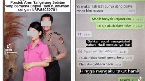 Viral Curhat Istri Polisi Di Tangsel Suaminya Selingkuh Dengan Banyak
