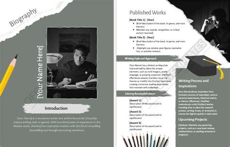 5 Free Personal Biography Examples And Templates For Ms Word