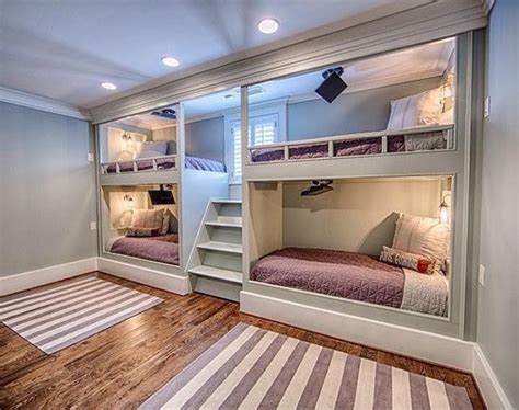Luxury Homes Around The World Bunk Beds Built In Built In Bunks Bunk Bed Designs