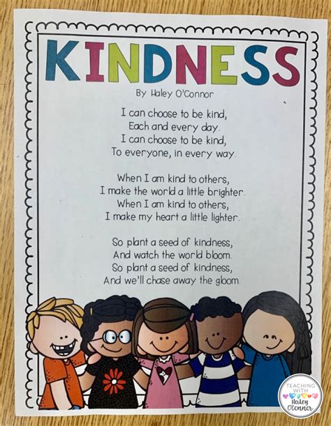 Kindness Lessons And Activities Teaching With Haley Oconnor Kids