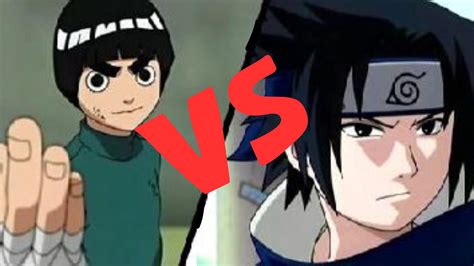 Sasuke Vs Rock Lee Hindi Dubednarutofightanime Fightfirst Fight