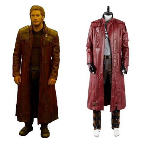 Guardians Of The Galaxy 2 Star Lord Cosplay Costume Outfit Peter Quill