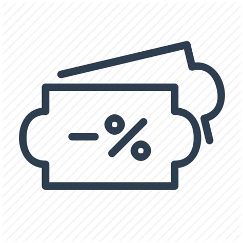 Gift voucher icons to download | png, ico and icns icons for mac. Coupon, dicounting, discount, percent, rebate, sale ...