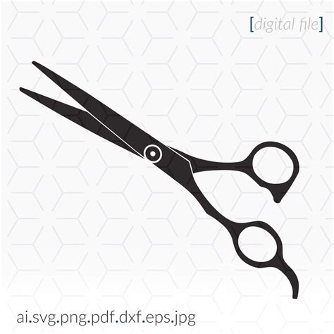 Scissors Svg For Cutting And Printing Hairstyling Scissors Etsy India