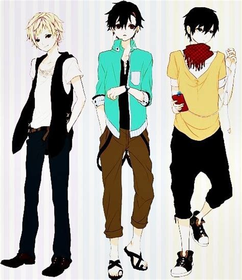 Add some extra details and the ground around the anime boy. anime male clothes designs - Google Search | Manga clothes ...