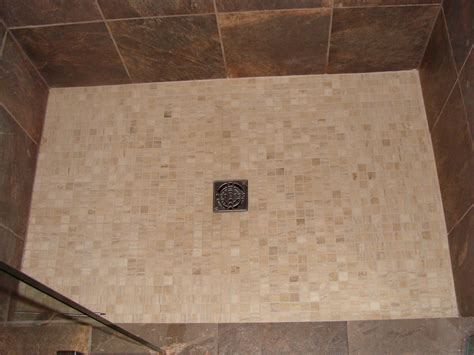Travertine Stone Tile Mosaic Shower Floor Mosaic Shower Floor