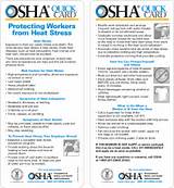 Osha Heat Index Chart