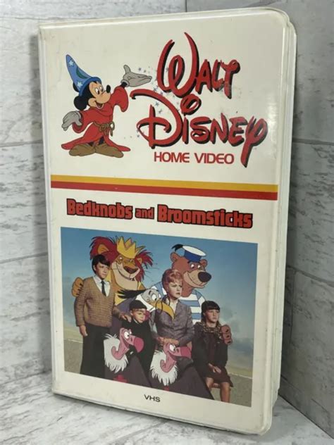 Vintage Disney S Bedknobs And Broomsticks Vhs Home Video Movie Nos