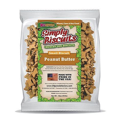 Simply Biscuits Peanut Butter Dog Treat Sm Bulk You Can Find More