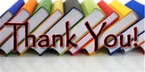 Donation thank you to friends. Thank you for supporting our Book Fair - Powerstown ...