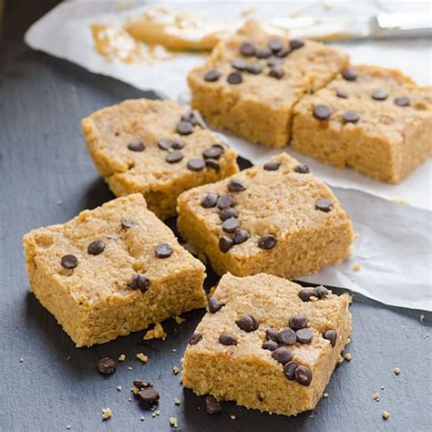 Loaded with mini marshmallows, sunflower seeds, butterscotch chips and cranberries, they are bursting with flavor! Healthy No Bake Peanut Butter Bars - iFOODreal - Healthy ...