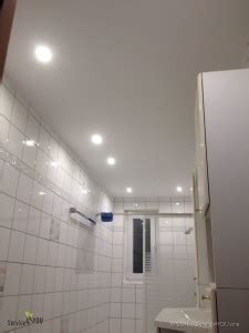 Zimmerdecken geben dem raum einen individuellen charakter. Badezimmer - Deckenverkleidung erneuert incl. Unterbau ...