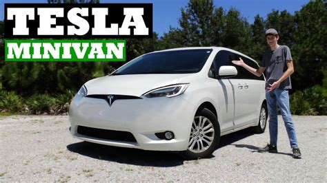 An Electric Minivan Tesla Model Q Review Youtube