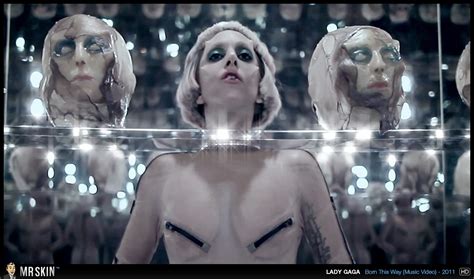 Naked Lady Gaga In Born This Way