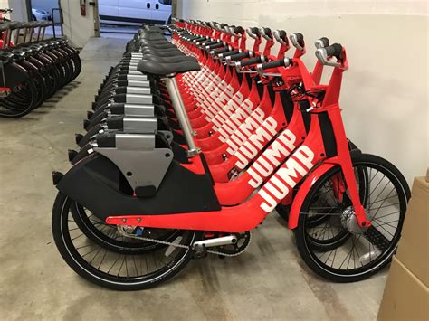 When you reach top speed, jump on board your bike. It's not a bike, it's a bike-shaped Uber that says "JUMP ...