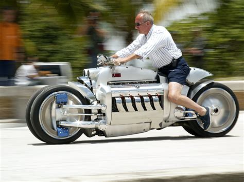 It's expensive because of the artwork, silver cross, leather seat and motif plugs. World's Fastest Motorcycle Prototype: Dodge Tomahawk | I ...
