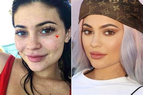 Кайли — дочь кейтлин дженнер и светской львицы крис дженнер. Celebs Caught Without Makeup! Find Out Who's Beauty is ...