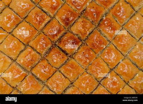 Turkish Traditional Dessert Walnut Baklava Stock Photo Alamy