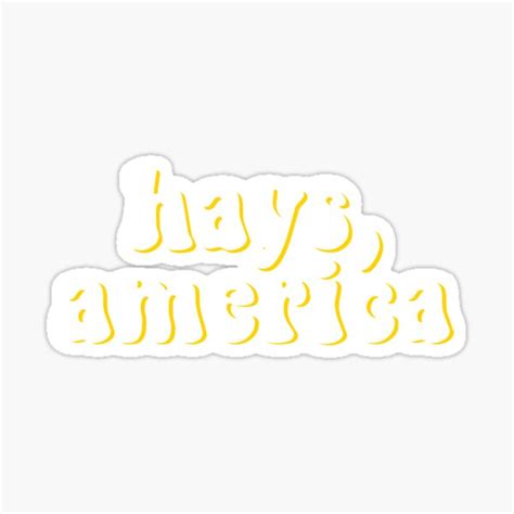 Hays America Design Fhsu Sticker By Katiemod Redbubble