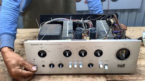 Technics V6 Stereo Integrated Amplifier Restoration Japan DC