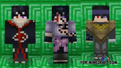 Naruto Shippuden Skin Pack For Minecraft Pe 114116