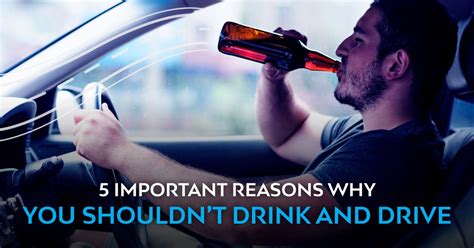 Here Are 5 Important Reasons Why You Shouldnt Drink And Drive Drink Driver Lawyer