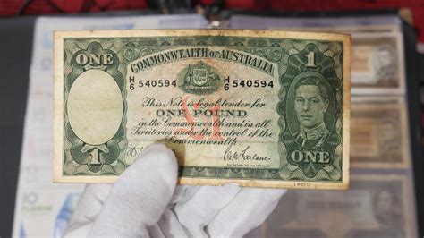 Rare And Oldest Australian Banknotes Collection Commonwealth