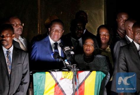 Emmerson Mnangagwa Toma Posesión Como Presidente De Zimbabue