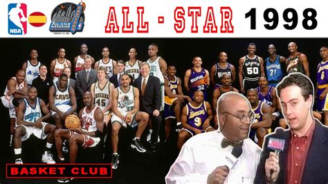 Enjoy live basketball streaming including games from the nba.euro league basketball games online. NBA ESPAÑOL ALL STAR GAME 1998 Full Game - YouTube
