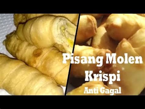 Siapkan daftar bahan untuk membuat resep molen berikut ini: Resep Praktis : PISANG MOLEN KRISPI Anti Gagal / Irit Modal Cocok untuk Jualan - YouTube