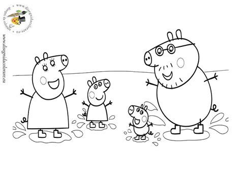 Drawing Peppa Pig #43972 (Cartoons) – Printable coloring pages