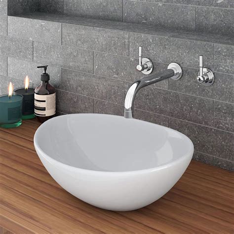 Casca Oval Counter Top Basin Available Now At Victorian Plumbing