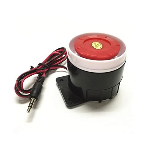 altavoz antirrobo alarma mini sirena cableada 12 v sirena pequeña de seguridad para sistema de