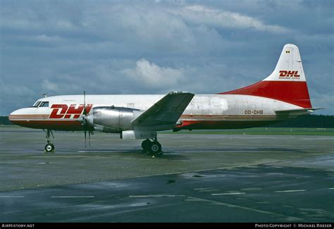 Aircraft Photo Of Oo Dhb Convair 580f Dhl Worldwide Express