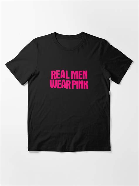 Real Men Wear Pink 2000s Collection T Shirt For Sale By 90s Mall