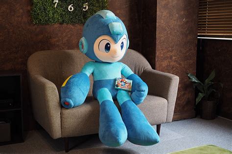 Giant Mega Man Plush Heading To Japan Just In Time For Christmas