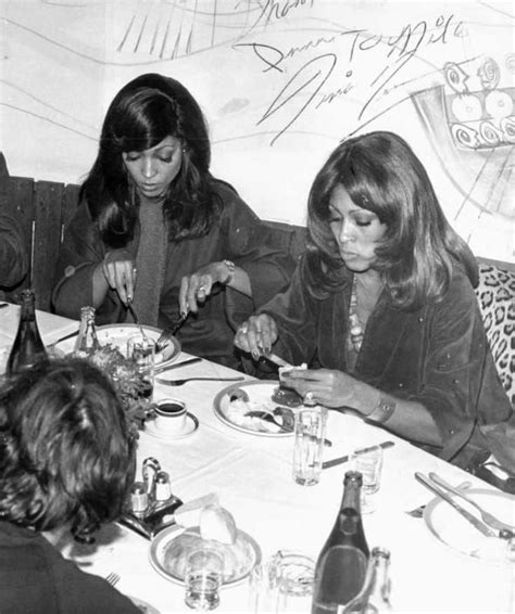 Ann Thomas And Tina Dining At Tri Šešira Restaurant In Belgrade 1974