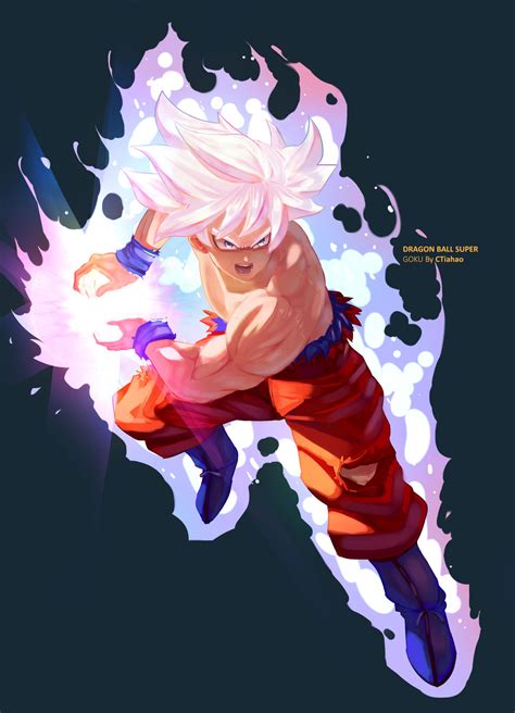 Goku Ultra Instinct Mastered By Ctiahao On Deviantart