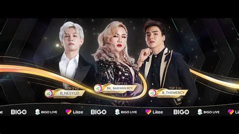Bigo Live Thailand Top Vj Of The Year Youtube