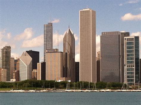 Chicago New York Skyline Skyline Chicago