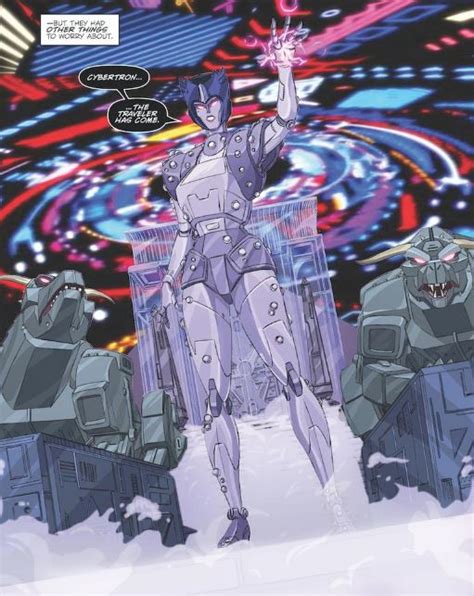 idw s ghosts of cybertron comic series preview of the traveler s arrival transformers news